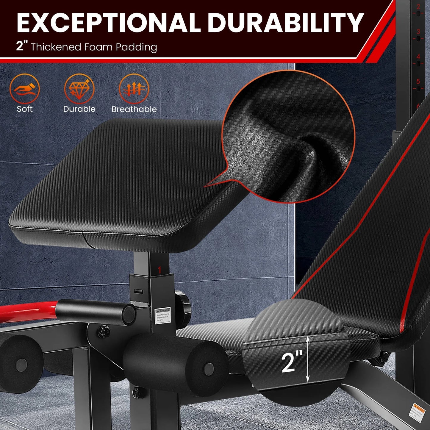 FormForge Approved: VIBESPARK 900LBS Olympic Weight Bench Set