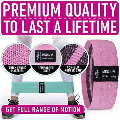 FormForge Leg/Glutes Resistance Bands Set