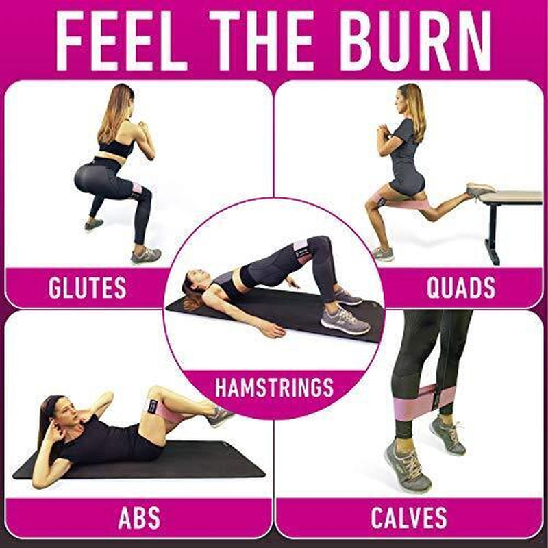 FormForge Leg/Glutes Resistance Bands Set